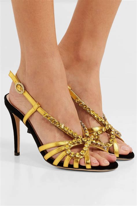 gucci crystal dress|gucci crystal embellished sandals.